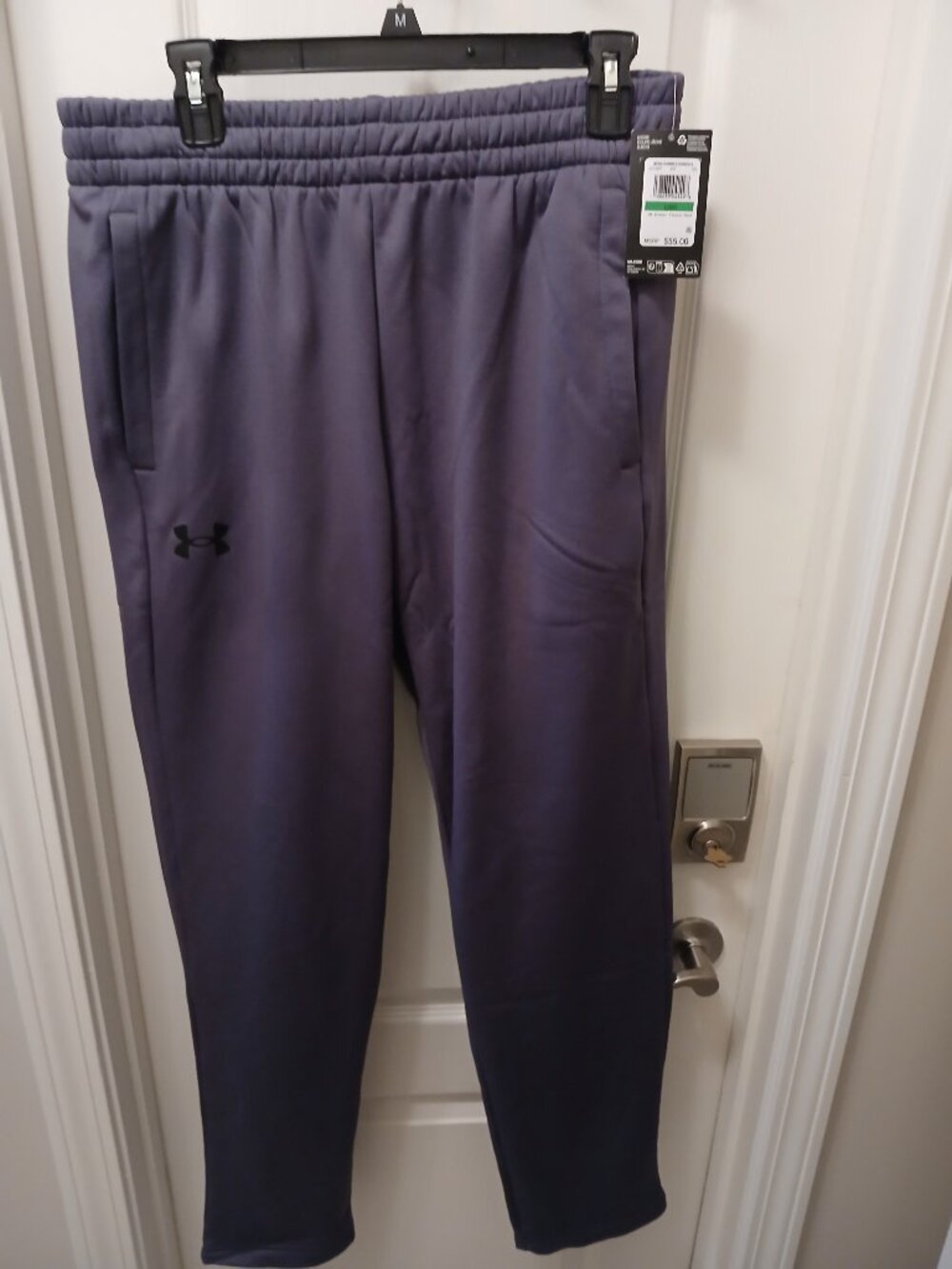 Under Armour Men's UA Fleece Pants Gray NWT size large